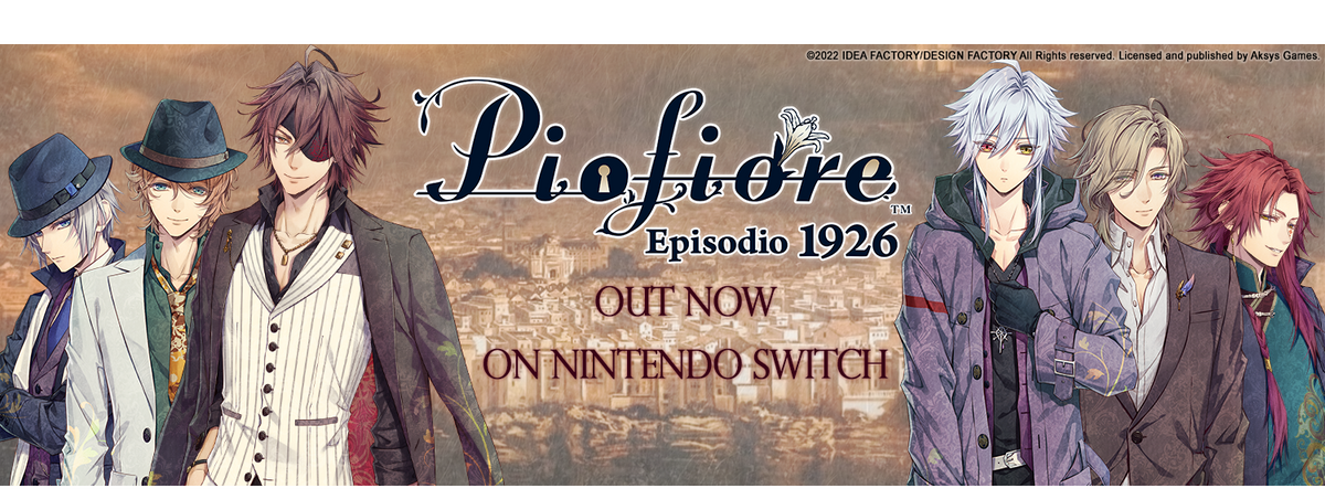 Jeu Nintendo Switch Piofiore Episodio 1926 - Version UK Neuve (EN) - Visual Novel