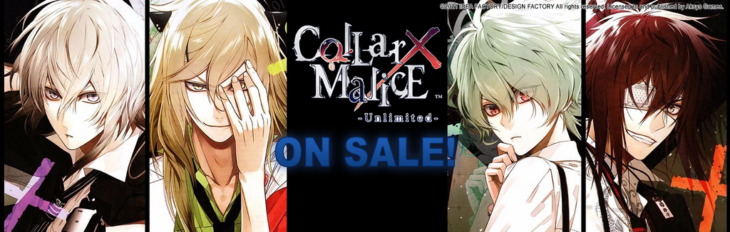 AKSYS WEEKLY OFFER | Collar x Malice -Unlimited- | Standard Edition | Nintendo Switch™