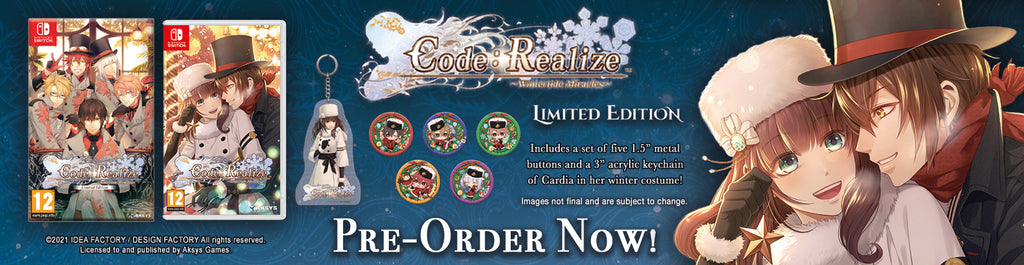 Code: Realize ~Wintertide Miracles~ Pre-Orders are now live!
