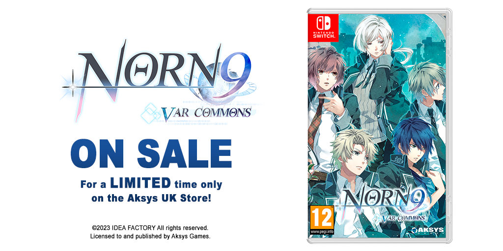 AKSYS WEEKLY OFFER | Norn9: Var Commons | Standard Edition | Nintendo Switch