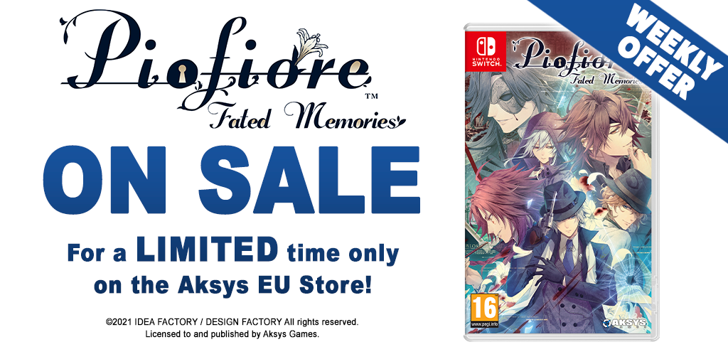 AKSYS WEEKLY OFFER | Piofiore: Fated Memories | Standard Edition