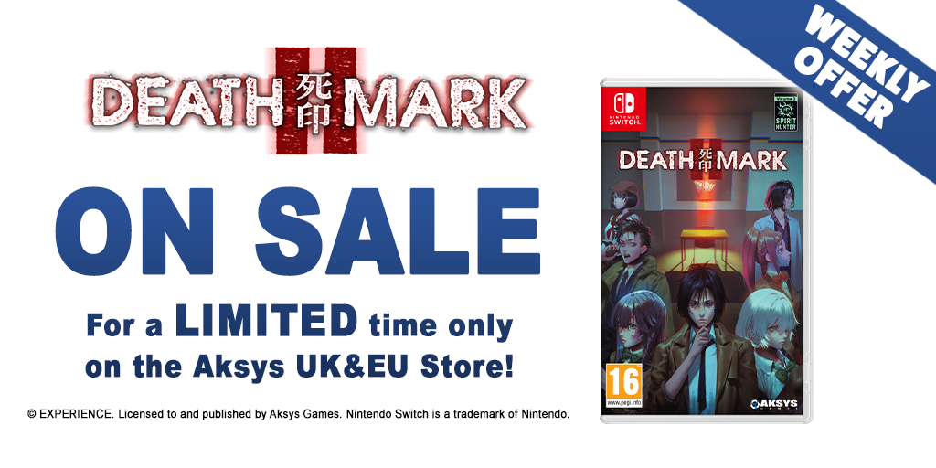 AKSYS WEEKLY OFFER | Spirit Hunter: Death Mark II | Standard Edition | Nintendo Switch™
