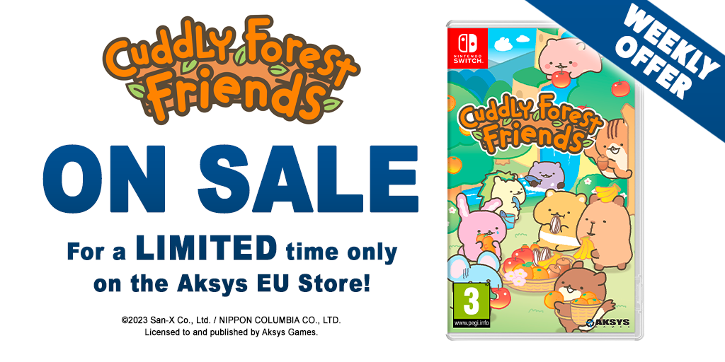 AKSYS WEEKLY OFFER | Cuddly Forest Friends | Standard Edition | Nintendo Switch™